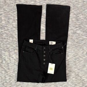 Cosmic Blue Love High Rise Bootcut Jeans In Black Sz 28 NWT | Bootcut Jeans -